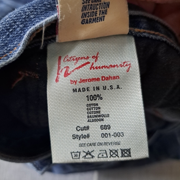 Citizens of Humanity Kelly #001 Low Waist Bootcut Jeans – Size 32 - Picture 6 of 12